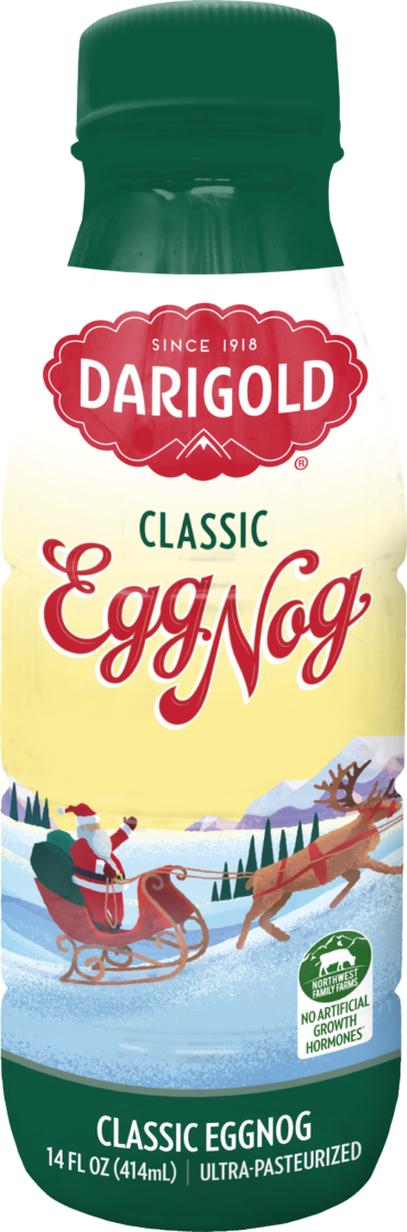 Classic Eggnog Single Serve Bottle Darigold