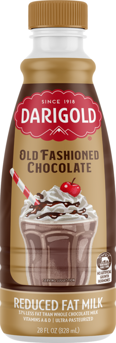 Old Fashioned Chocolate Milk | 28oz Bottle | Darigold