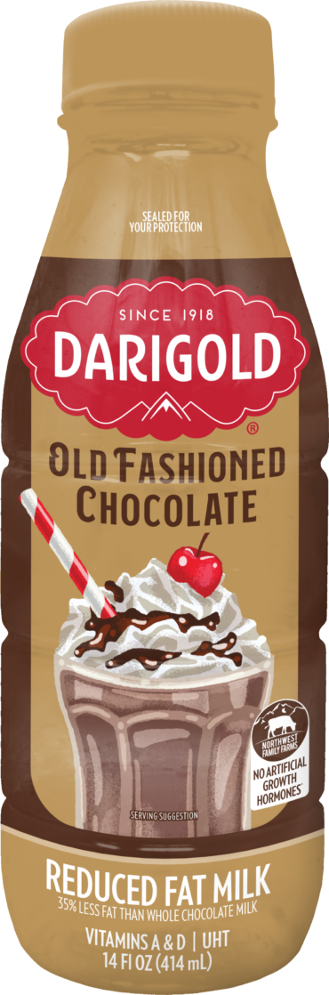 Old Fashioned Chocolate Milk | Single Serve Bottle | Darigold