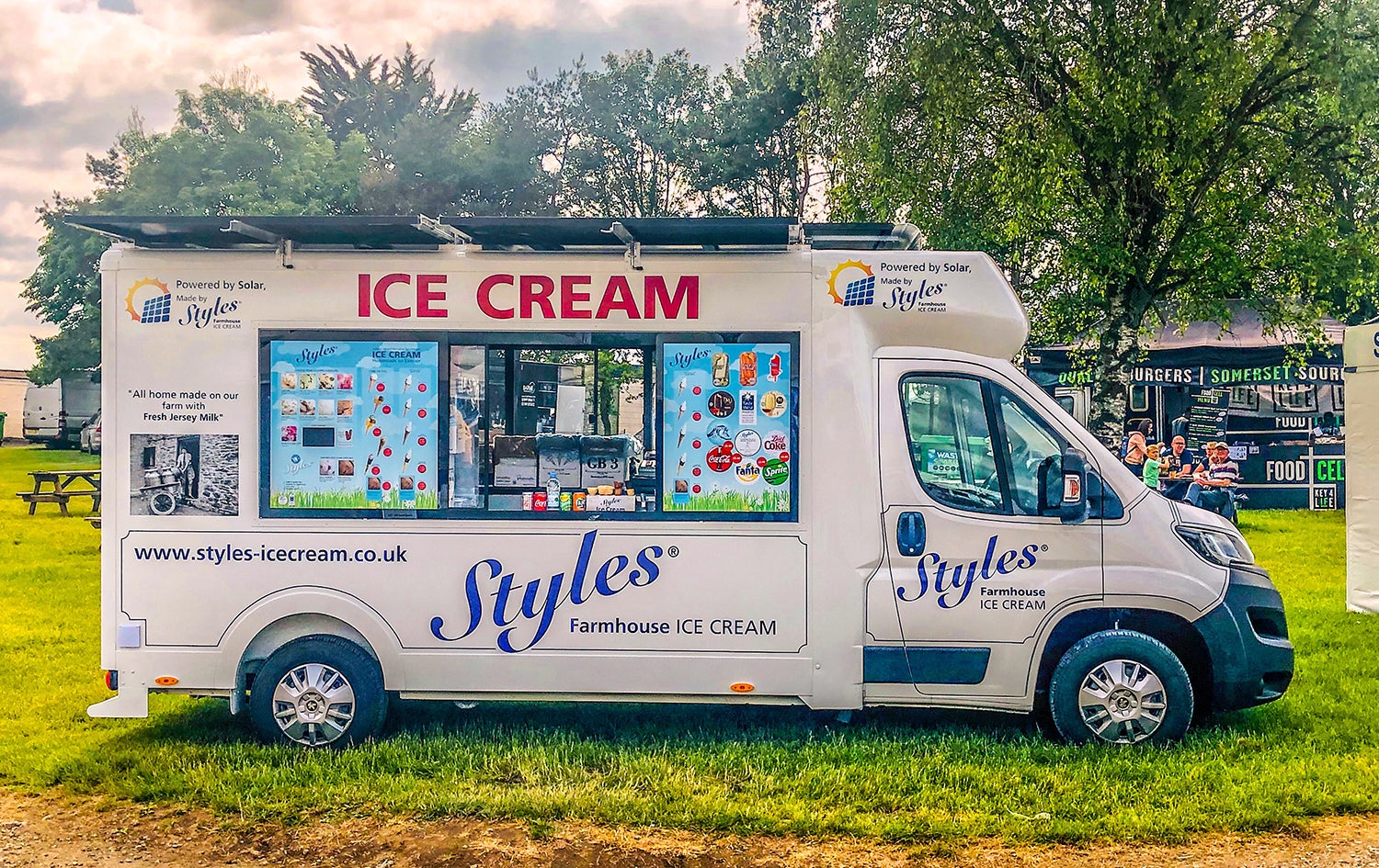 stick figure ice cream truck