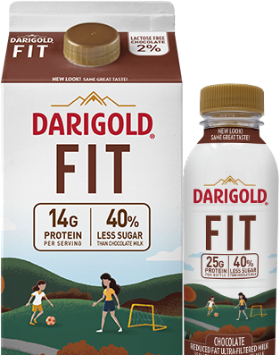 More Protein, Less Sugar, Great Taste - Darigold FIT Milk | Darigold